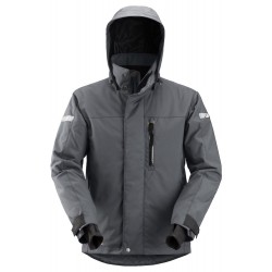 Kurtka 1102 przeciwdeszczowa ocieplana 37.5® AllroundWork rozm. S kolor steel grey/black 11025804004 SNICKERS WORKWEAR