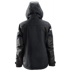 Kurtka 1127 damska przeciwdeszczowa ocieplana 37.5® AllroundWork rozm. M kolor black/black 11270404005 SNICKERS WORKWEAR