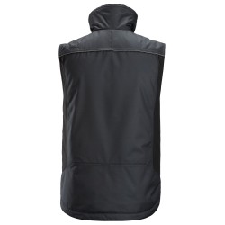 Kamizelka 4548 bezrękawnik zimowy AllroundWork rozm. XL kolor steel grey/black 45485804007 SNICKERS WORKWEAR
