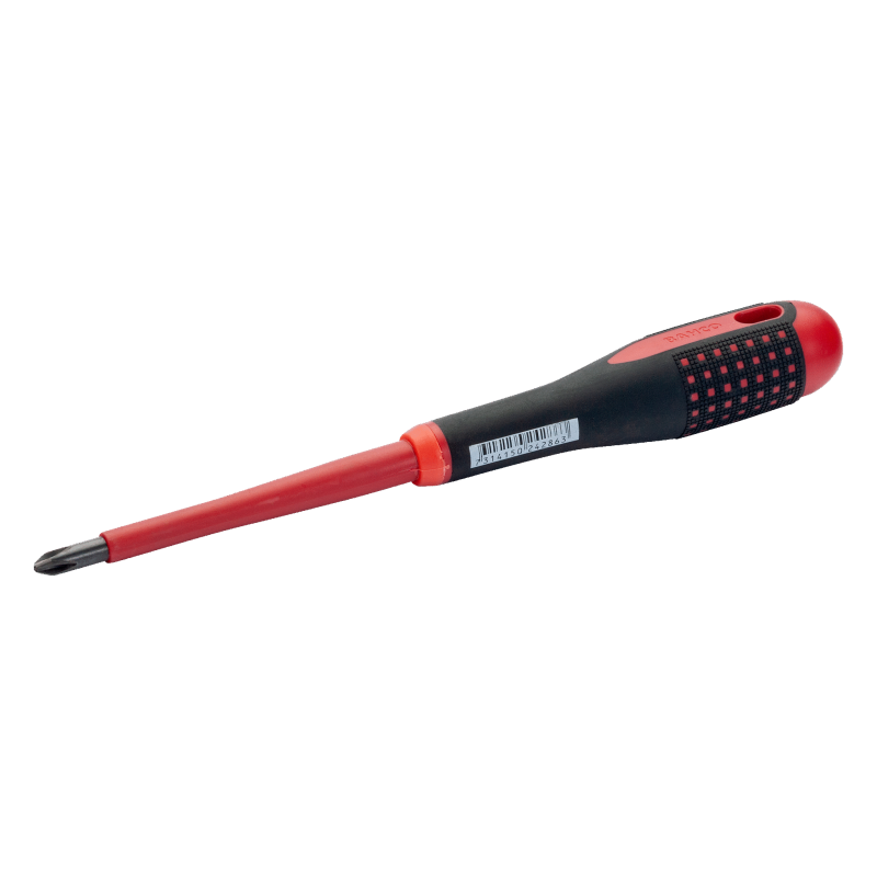 Wkrętak izolowany VDE Phillips PH4 x 200 mm ERGO™ BE-8640S Bahco Wkrętak izolowany VDE Phillips PH4 x 200 mm ERGO™ BE-8640S Bahco Bahcocentrum.pl