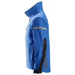 Kurtka 1200 softshell AllroundWork rozm. XL kolor true blue/black 12005604007 SNICKERS WORKWEAR