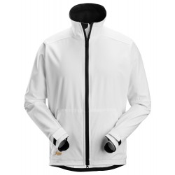 Kurtka 1205 softshell wiatroszczelna AllroundWork rozm. S kolor white 12050900004 SNICKERS WORKWEAR