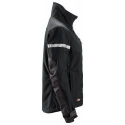 Kurtka 1207 damska softshell AllroundWork rozm. XS kolor black/black 12070404003 SNICKERS WORKWEAR