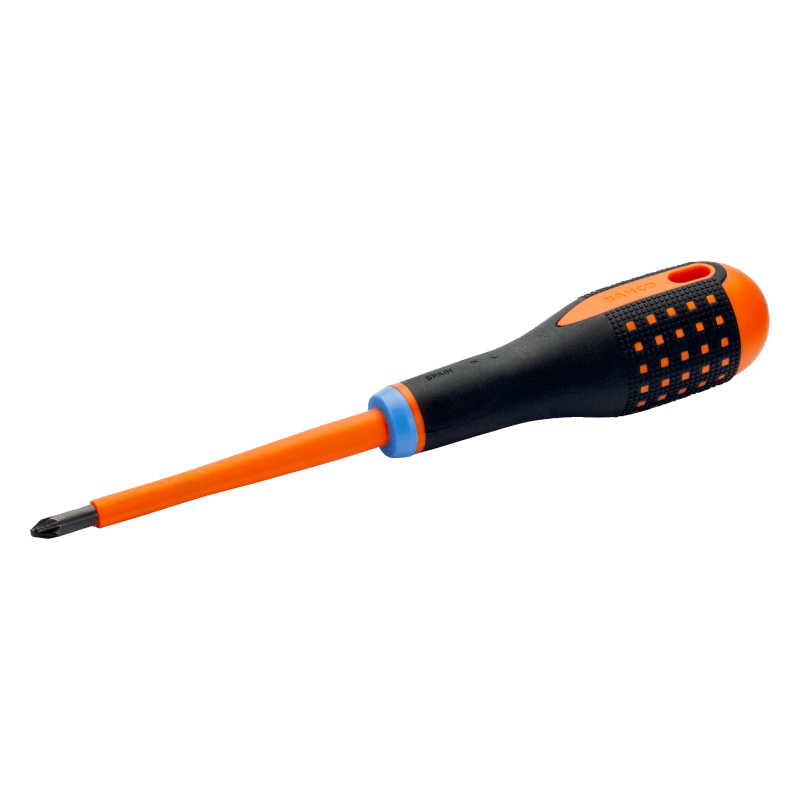 Wkrętak izolowany VDE kombinowany płaski x PZ1 ERGO™ BE-8710S Bahco Wkrętak izolowany VDE kombinowany płaski x PZ1 ERGO™ BE-8710S Bahco Bahcocentrum.pl