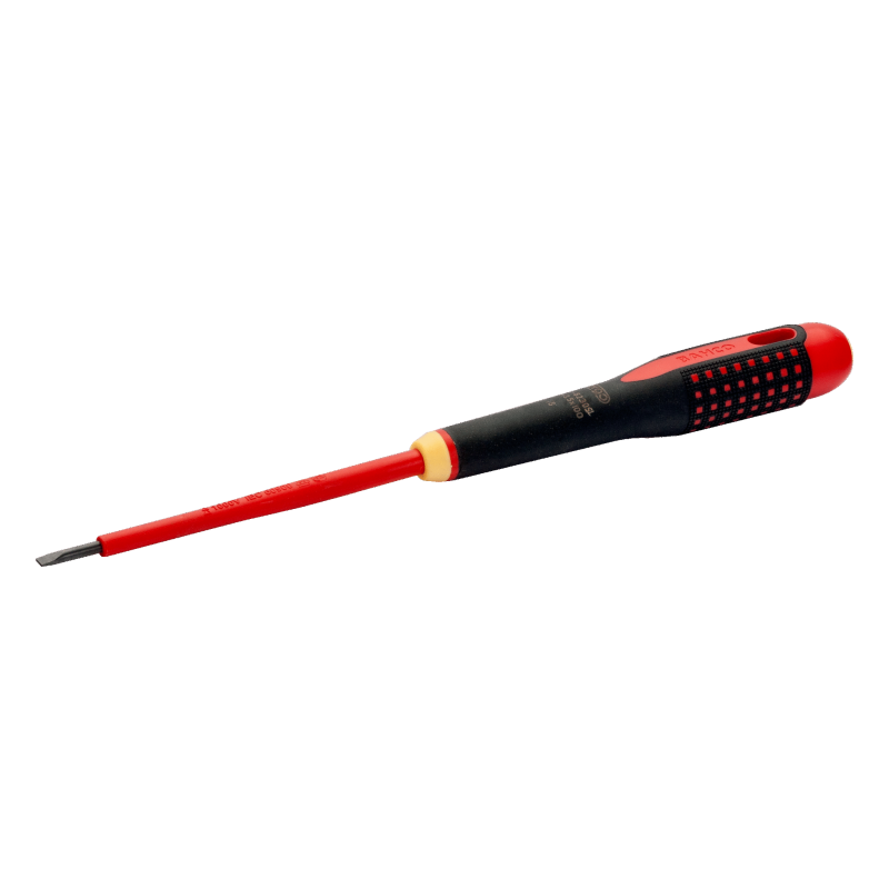 Wkrętak izolowany VDE Slim płaski 4.0 x 100 mm ERGO™ BE-8040SL Bahco Wkrętak izolowany VDE Slim płaski 4.0 x 100 mm ERGO™ BE-8040SL Bahco Bahcocentrum.pl