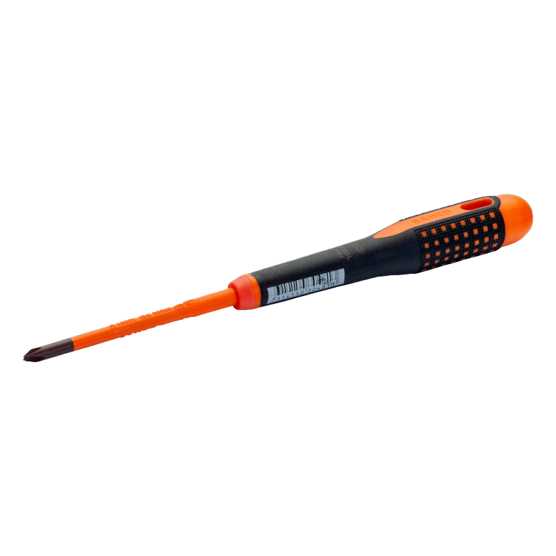 Wkrętak izolowany VDE Slim kombinowany płaski x PH1 ERGO™ BE-8510SL Bahco Wkrętak izolowany VDE Slim kombinowany płaski x PH1 ERGO™ BE-8510SL Bahco Bahcocentrum.pl