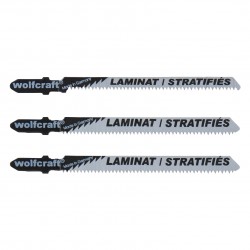 Zestaw 3 szt. brzeszczotów HCS do cięcia paneli laminowanych 2379000 WOLFCRAFT