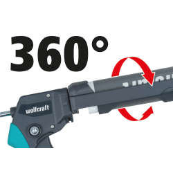 Pistolet wyciskacz do mas MG 350 4353000 WOLFCRAFT