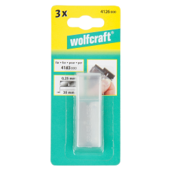 Ostrze do skrobaka 3 szt. 4126000 WOLFCRAFT