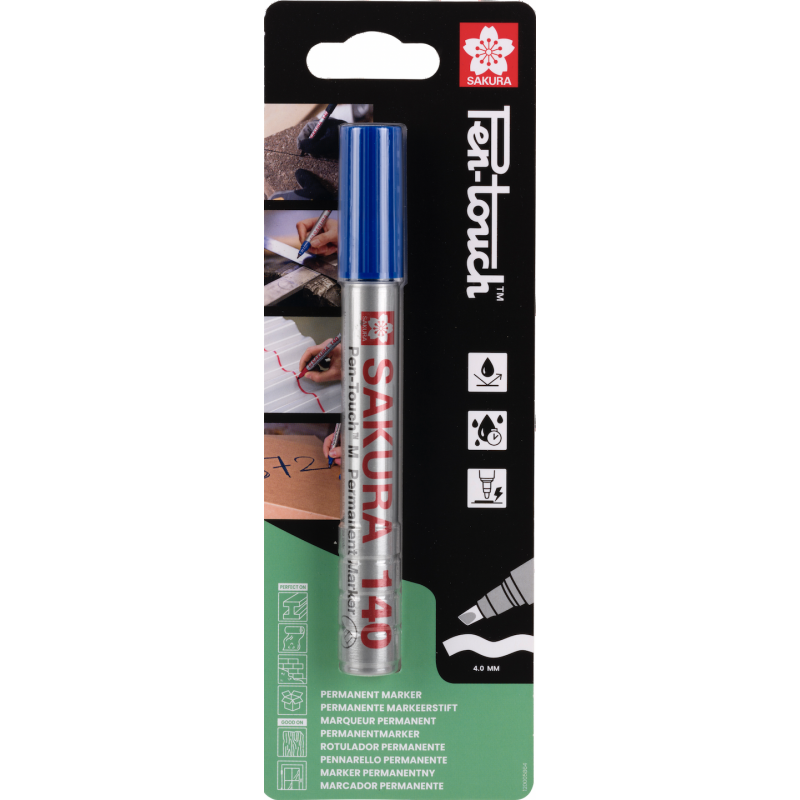 Marker pernamentny Pen-Touch 140 niebieski BL140SAK1C SAKURA Marker pernamentny Pen-Touch 140 niebieski BL140SAK1C SAKURA Bahcocentrum.pl