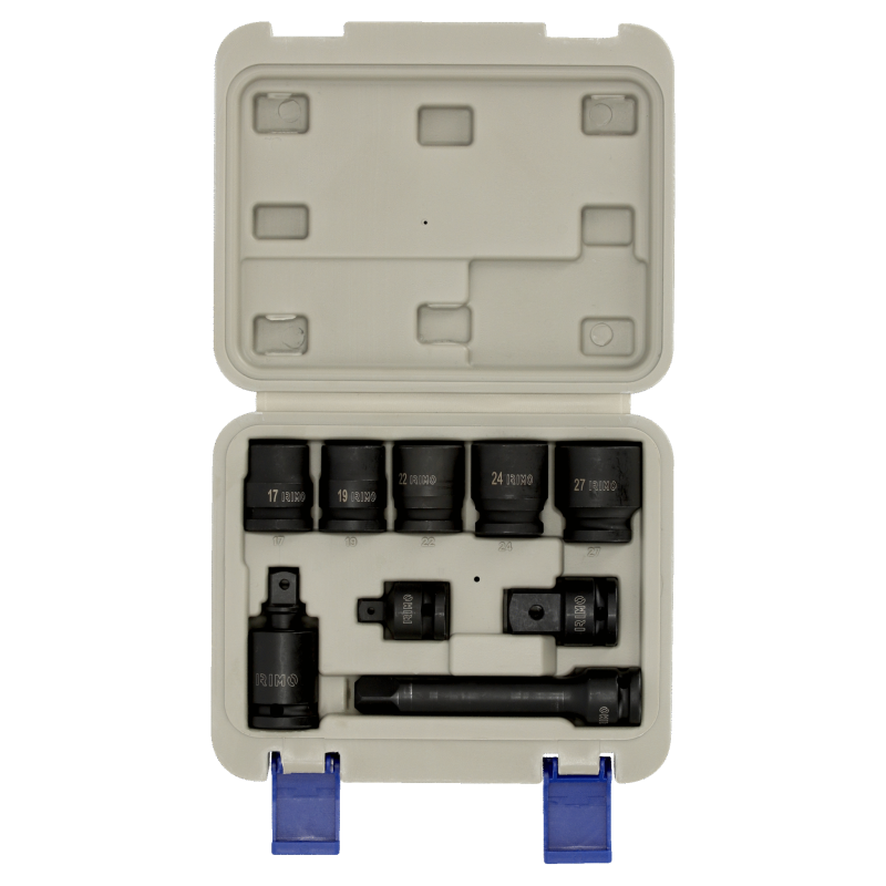 Zestaw 9 el. nasadek udarowych 1/2'' 17-27 mm 167-9-4 IRIMO Zestaw 9 el. nasadek udarowych 1/2'' 17-27 mm 167-9-4 IRIMO Bahcocentrum.pl