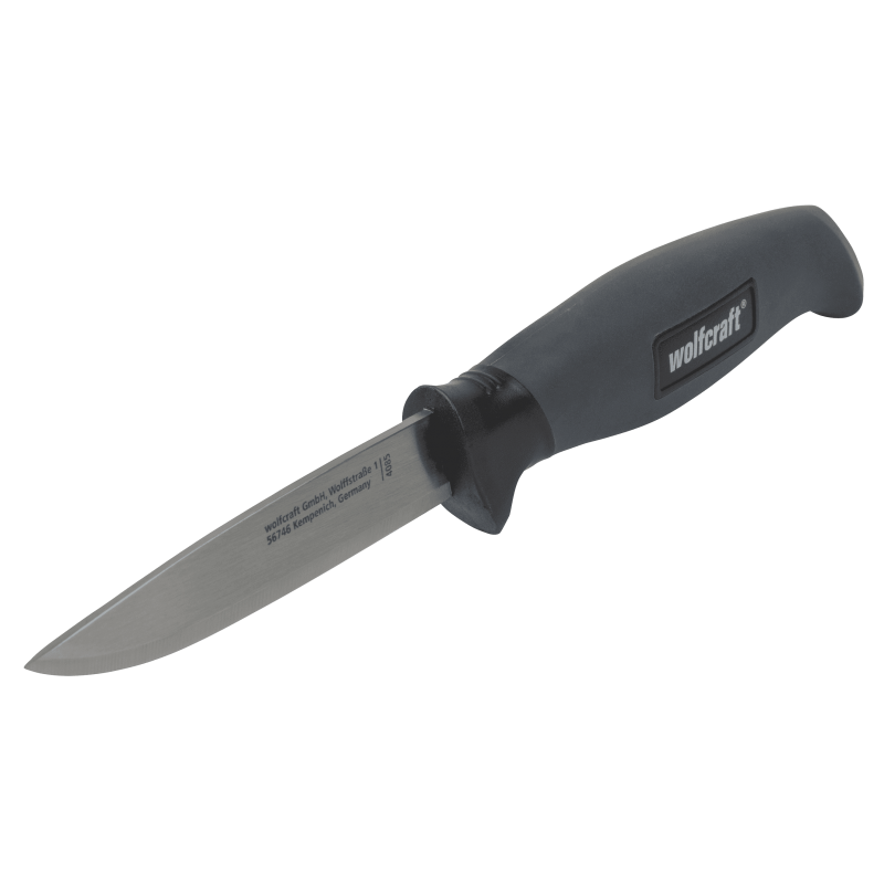 Nóż typu Outdoor z gładkim ostrzem i etui 4085000 WOLFCRAFT Nóż typu Outdoor z gładkim ostrzem i etui 4085000 WOLFCRAFT Bahcocentrum.pl