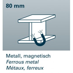Detektor skaner ścienny wykrywacz metalu, przewodów, drewna FWS 80 800770 GEO-FENNEL