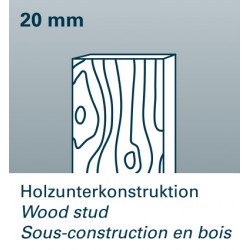 Detektor skaner ścienny wykrywacz metalu, przewodów, drewna FWS 80 800770 GEO-FENNEL