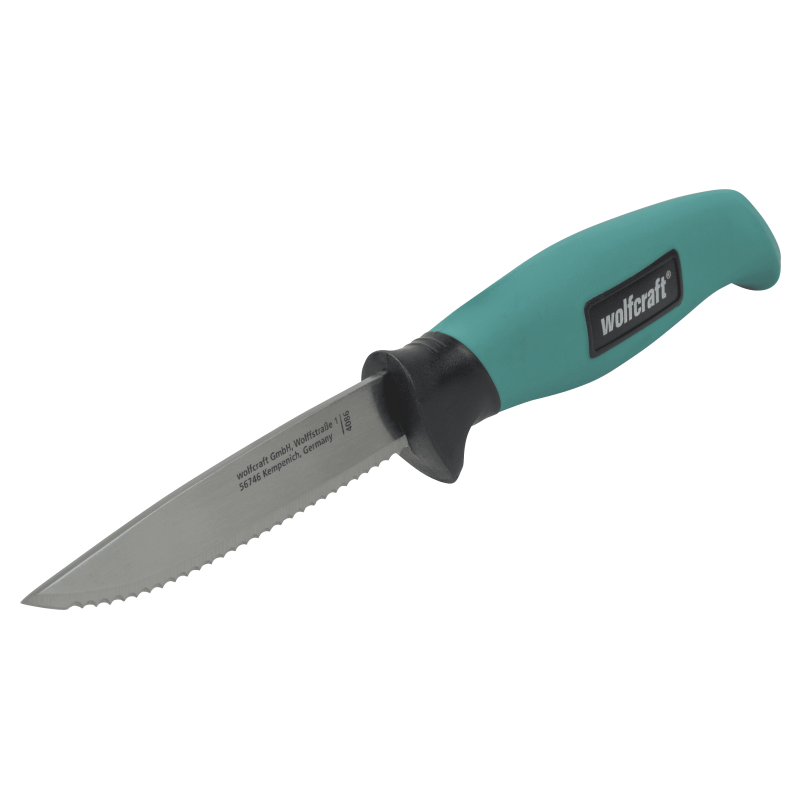 Nóż typu Outdoor z ząbkowanym ostrzem i etui 4086000 WOLFCRAFT Nóż typu Outdoor z ząbkowanym ostrzem i etui 4086000 WOLFCRAFT Bahcocentrum.pl