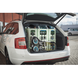 Wózek transportowy składany TS 850 terenowy 5503000 WOLFCRAFT