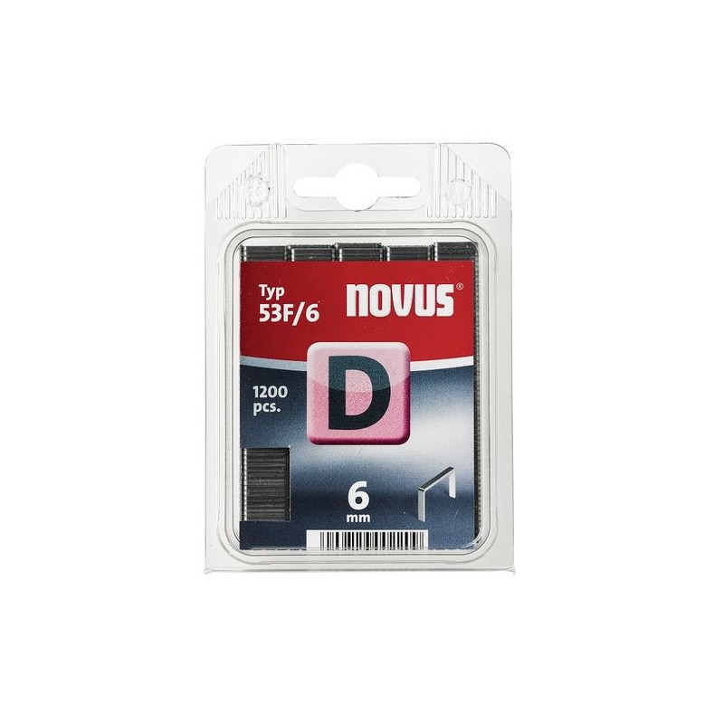 Zszywki typ D 53F/6 opak. 1200 szt. 042-0374 NOVUS Zszywki typ D 53F/6 opak. 1200 szt. 042-0374 NOVUS Bahcocentrum.pl