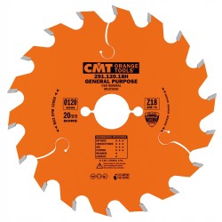 Tarcza pilarska do cięcia drewna Ø 120/20 mm 18 zębów 291.120.18H CMT