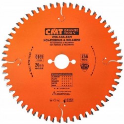 Tarcza pilarska do cięcia aluminium Ø 165/20 mm 56 zębów 296.165.56H CMT