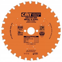 Tarcza pilarska do cięcia metalu Ø 160/20 mm 30 zębów 226.030.06H CMT