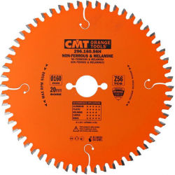 Tarcza pilarska do cięcia aluminium Ø 160/20 mm 56 zębów 296.160.56H CMT