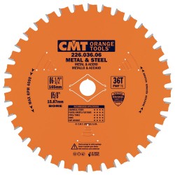 Tarcza pilarska do cięcia metalu Ø 165/15.87 mm 36 zębów 226.036.06 CMT