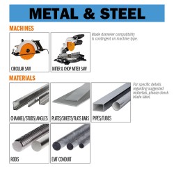 Tarcza pilarska do cięcia metalu Ø 165/15.87 mm 36 zębów 226.036.06 CMT