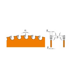 Tarcza pilarska do cięcia metalu Ø 165/15.87 mm 36 zębów 226.036.06 CMT