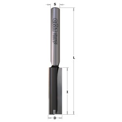 Frez prosty z ostrzem wiercącym D-19, I-20, L-70, S-8 mm 174.190.11 CMT