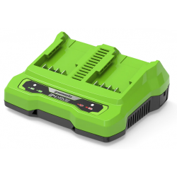 Ładowarka podwójna 24V 4A dual slot G24X2UC4 2933207 GREENWORKS