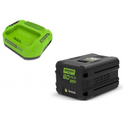 Zestaw akumulator 60V 4.0 Ah + ładowarka GSK60B4 2933807 GREENWORKS