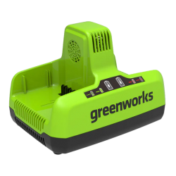 Ładowarka podwójna 60V 6A dual slot G60X2UC6 2939807 GREENWORKS