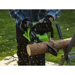 Pilarka łańcuchowa akumulatorowa 40V 40 cm GD40CS18K2X zestaw 2005807UC GREENWORKS