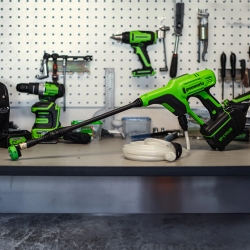 Myjka ciśnieniowa akumulatorowa 24V G24PWK4 zestaw 5105307UB GREENWORKS