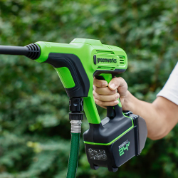 Myjka ciśnieniowa akumulatorowa 24V G24PWK4 zestaw 5105307UB GREENWORKS