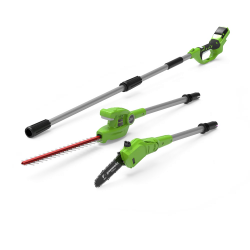 Pilarka i nożyce akumulatorowe na wysięgniku 24V G24PSH body 1303307 GREENWORKS