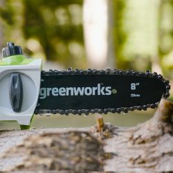 Pilarka akumulatorowa na wysięgniku 24V G24PS20 body 2000107 GREENWORKS