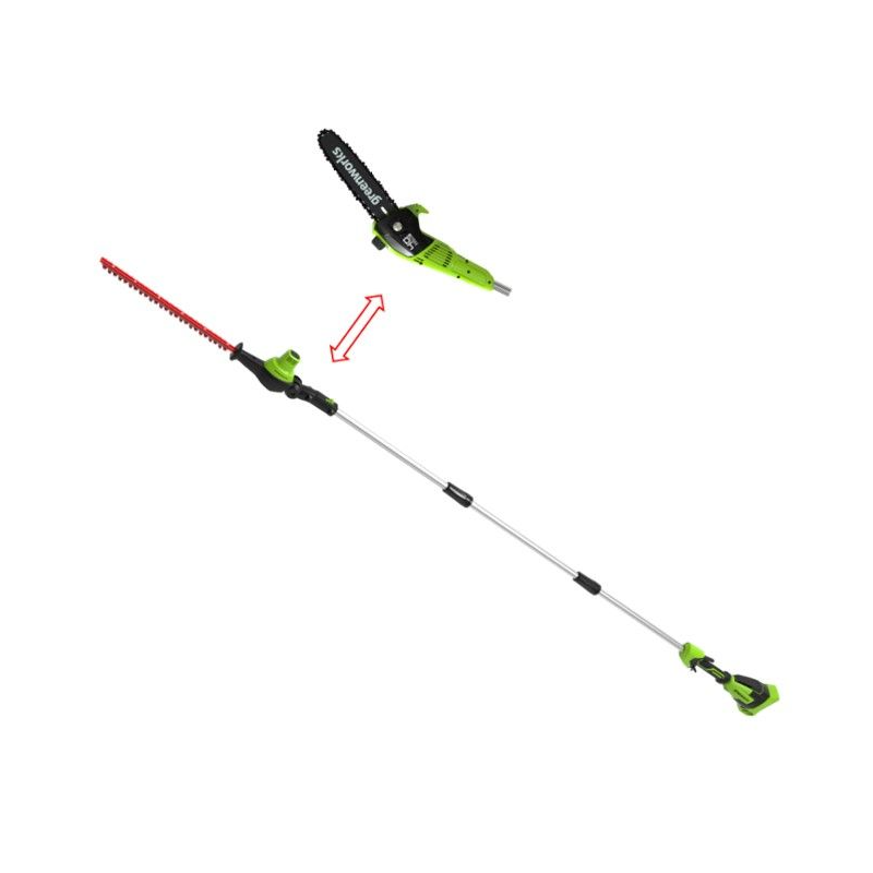 Pilarka i nożyce akumulatorowe na wysięgniku 40V GD40PSH body 1303907 GREENWORKS Pilarka i nożyce akumulatorowe na wysięgniku 40V GD40PSH body 1303907 GREENWORKS Bahcocentrum.pl