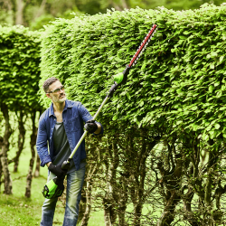 Nożyce do żywopłotu akumulatorowe na wysięgniku 60V GD60PHT body 2300107 GREENWORKS