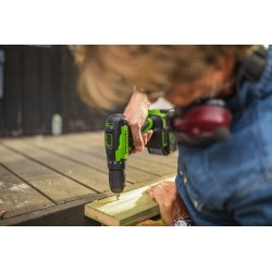 Wiertarko-wkrętarka 24V zestaw 24DD35K2 GREENWORKS