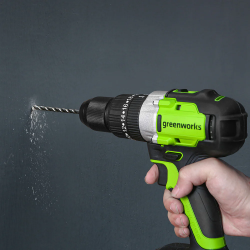 Wiertarko-wkrętarka udarowa 24V GD24DD60K2 zestaw 3704107UA GREENWORKS