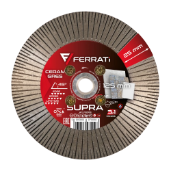 Tarcza diamentowa do ceramiki i kamienia Ø 125 mm SUPRA F20103 FERRATI