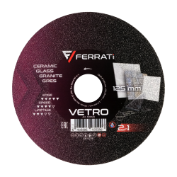 Tarcza diamentowa do ceramiki, szkła, kamienia naturalnego Ø 125 mm VERTO F20123 FERRATI