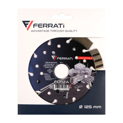 Tarcza diamentowa do betonu, lastryko Ø 125 mm FORZA F20159 FERRATI