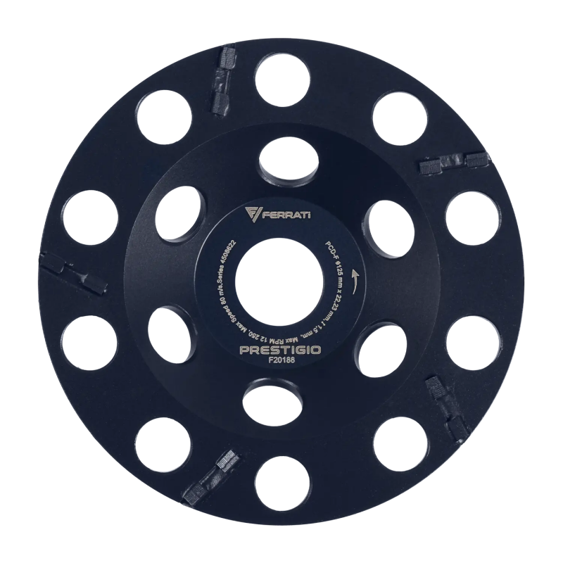 Tarcza diamentowa szlifująca do żywicy epoksydowej Ø 125 mm PRESTIGIO F20126 FERRATI Tarcza diamentowa szlifująca do żywicy epoksydowej Ø 125 mm PRESTIGIO F20126 FERRATI Bahcocentrum.pl