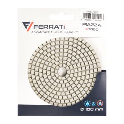 Diamentowy pad polerski Ø 100 mm P3000 PIAZZA F20133 FERRATI