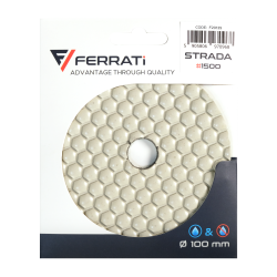 Diamentowy pad polerski Ø 100 mm P1500 STRADA F20139 FERRATI
