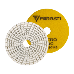 Diamentowy pad polerski Ø 100 mm P200 VELCRO F20143 FERRATI