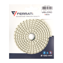 Diamentowy pad polerski Ø 100 mm P800 VELCRO F20145 FERRATI
