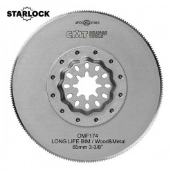 Brzeszczot okrągły 85 mm Bi-metal OMF174 Starlock OMF174-X1 CMT